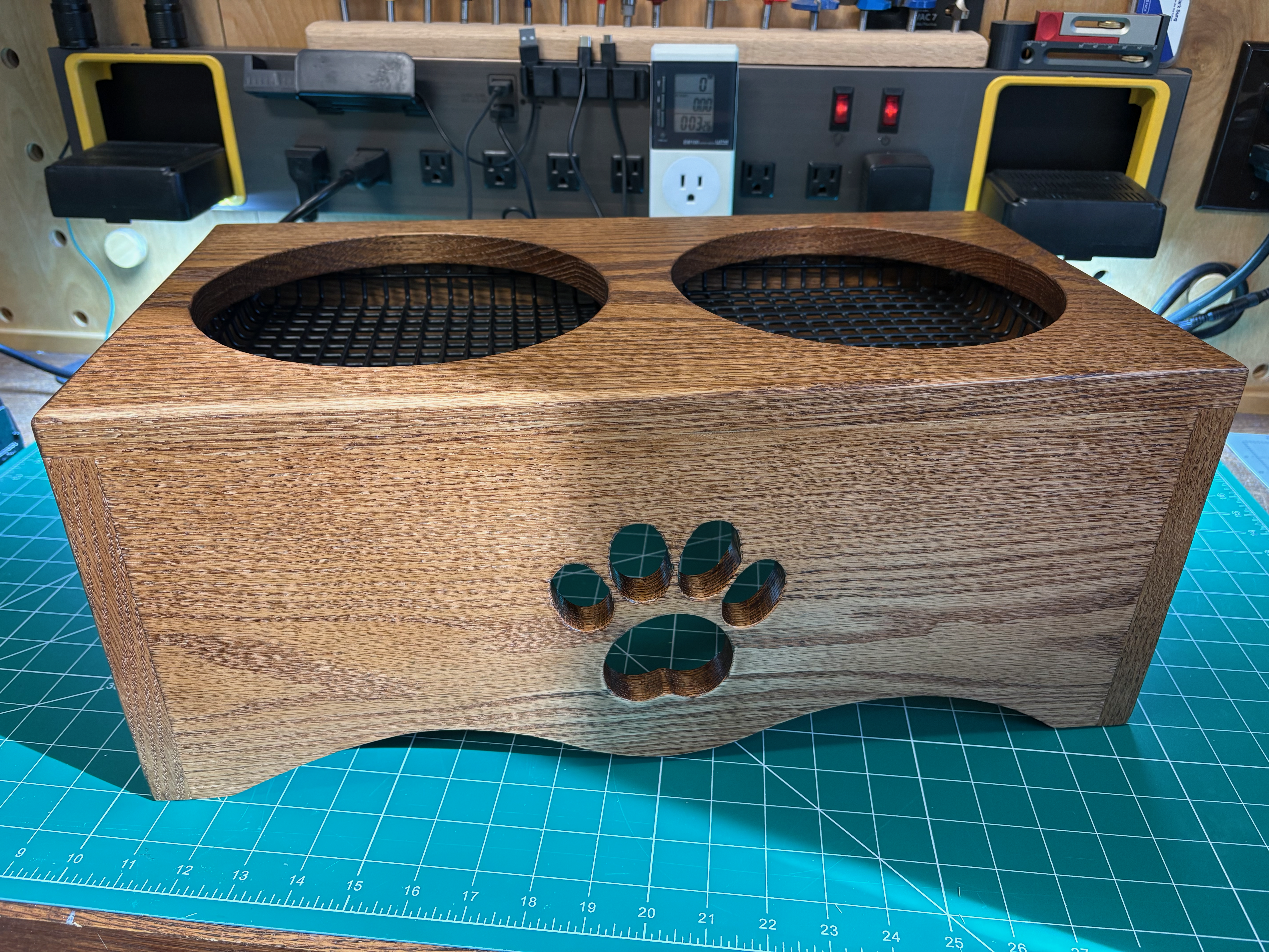 Dog Bowl Feeding Station